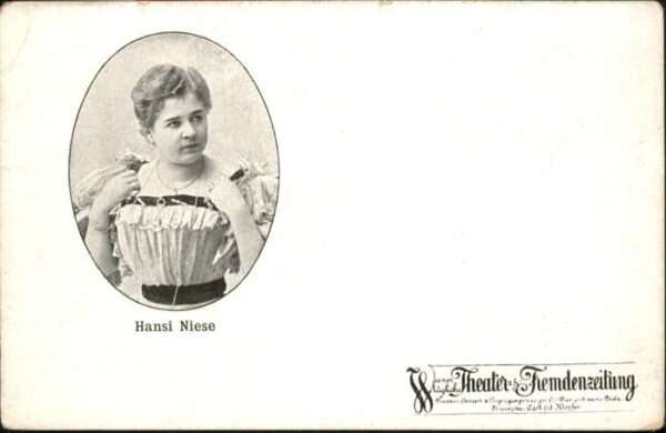 Schauspieler Hansi Niese