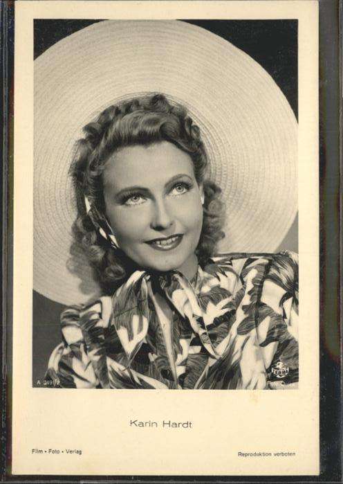 Verlag Film-Foto-Verlag Nr. Karin Hardt A 3491/2 Hutmode
