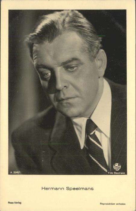 Verlag Ross Nr. Hermann Speelmans A 3249/1