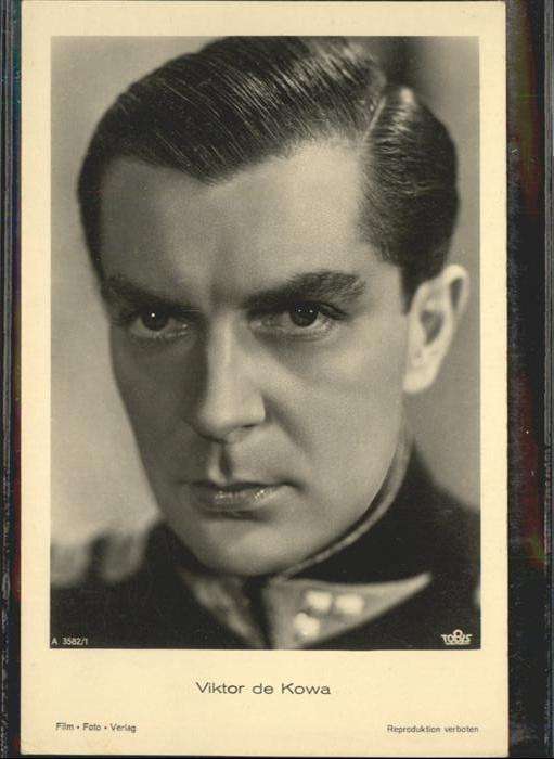 Verlag Film-Foto-Verlag Nr. Viktor de Kowa A 3582/1