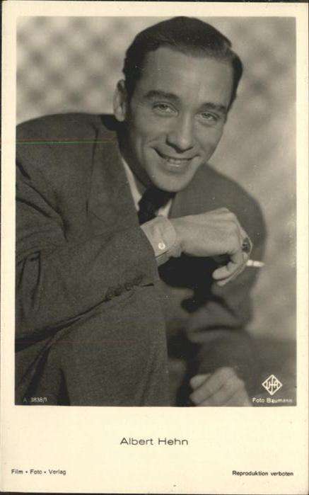 Verlag Film-Foto-Verlag Nr. Albert Hehn A 3838/1 Zigarette