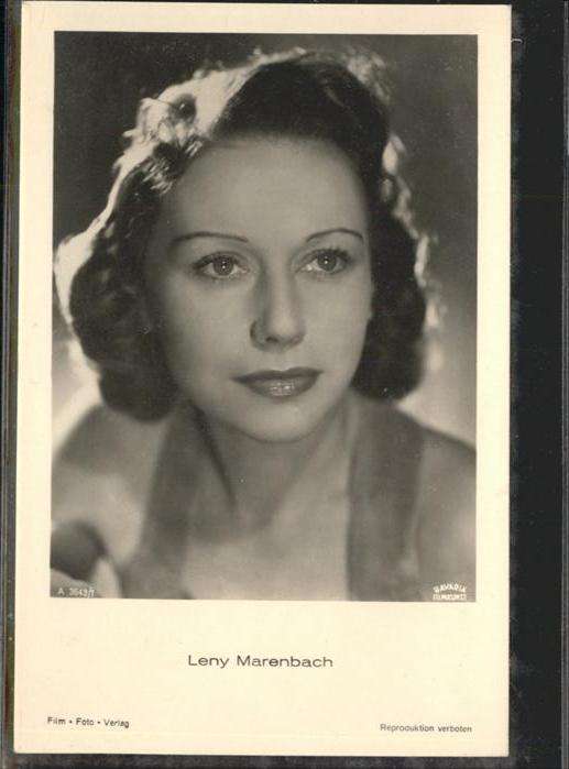 Verlag Film-Foto-Verlag Nr. Leny Marenbach A 3643/1