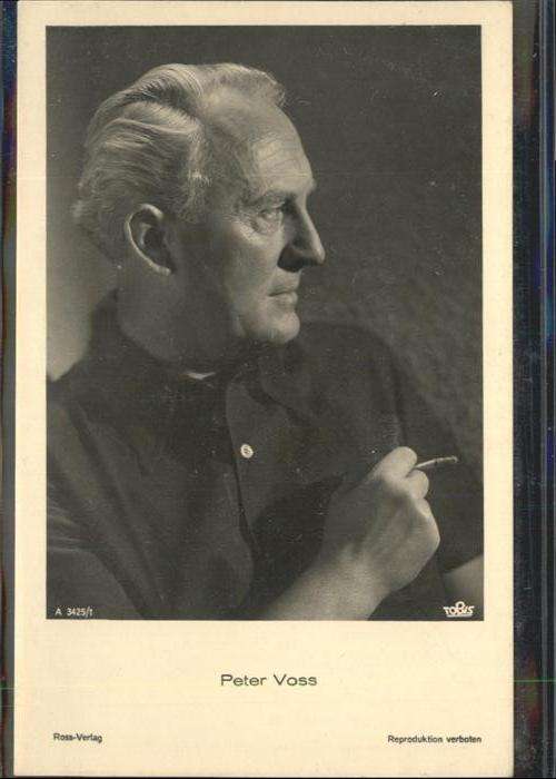 Verlag Ross Nr. Peter Voss A 3425/1 Zigarette