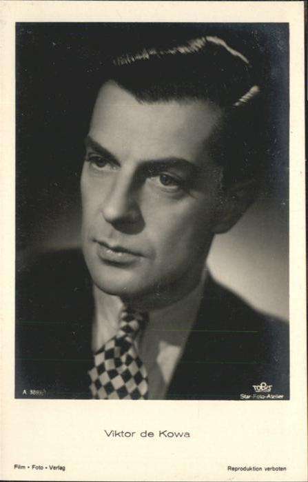 Verlag Film-Foto-Verlag Nr. Viktor de Kowa A 3889/1