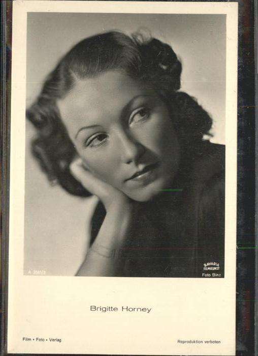 Verlag Film-Foto-Verlag Nr. Brigitte Horney A 3581/2