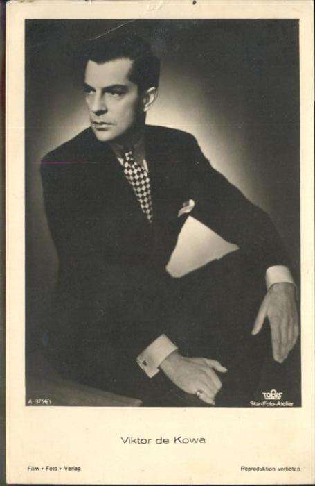 Verlag Film-Foto-Verlag Nr. Viktor de Kowa A 3754/1