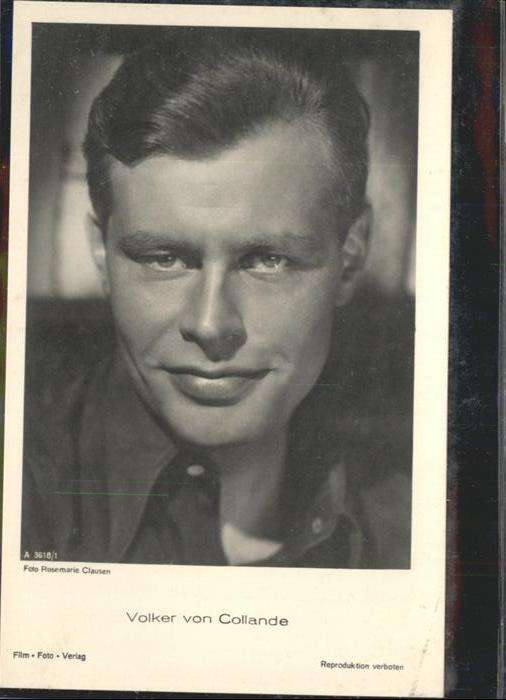 Verlag Film-Foto-Verlag Nr. Volker von Collande A 3618/1