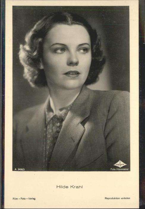 Verlag Film-Foto-Verlag Nr. Hilde Krahl A 3498/1