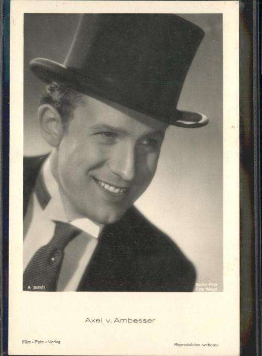 Verlag Film-Foto-Verlag Nr. Axel Ambesser A 3688/1 Zylinder