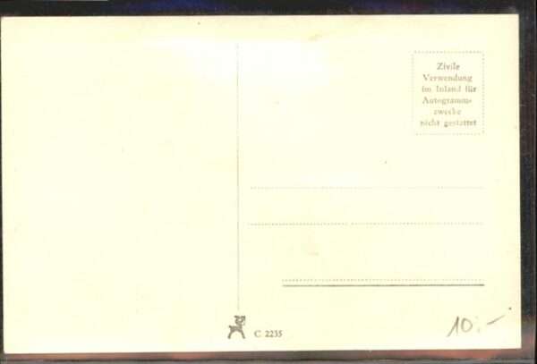 Verlag Film-Foto-Verlag Nr. Axel Ambesser A 3688/1 Zylinder – Bild 2