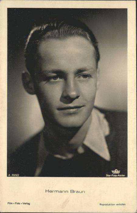 Verlag Film-Foto-Verlag Nr. Hermann Braun A 3529/2