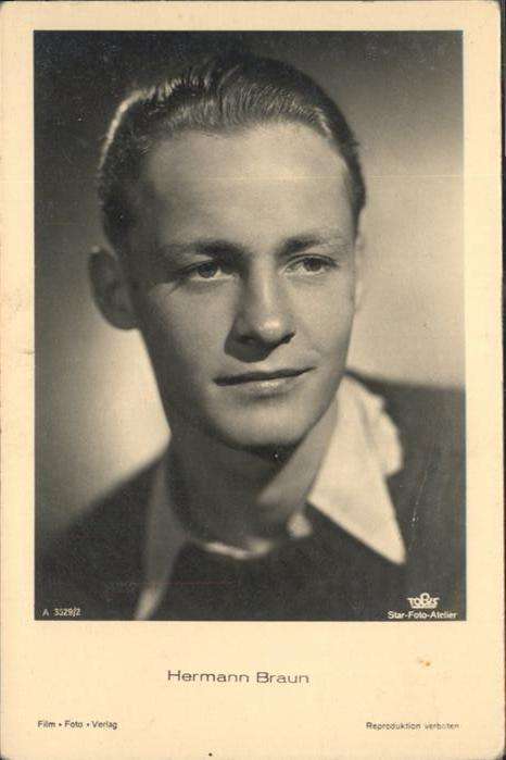 Verlag Film-Foto-Verlag Nr. Hermann Braun A 3529/2