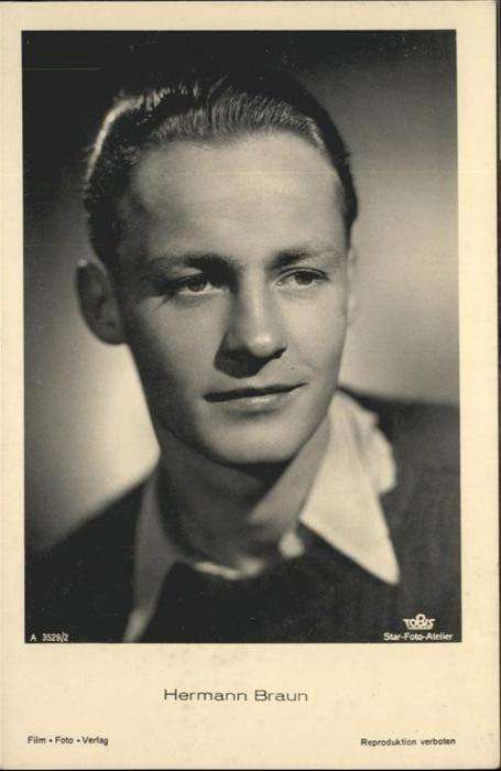 Verlag Film-Foto-Verlag Nr. Hermann Braun A 3529/2