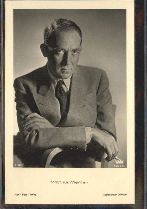 Verlag Film-Foto-Verlag Nr. Mathias Wiemann A 3435/1 Zigarette