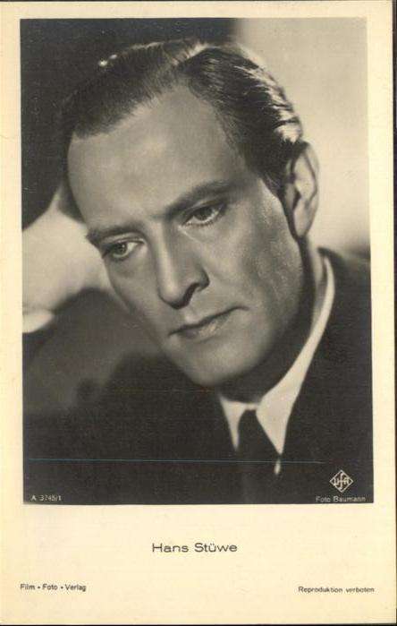 Verlag Film-Foto-Verlag Nr. Hans Stüwe A 3745/1