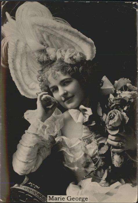 Schauspieler Marie George Hutmode