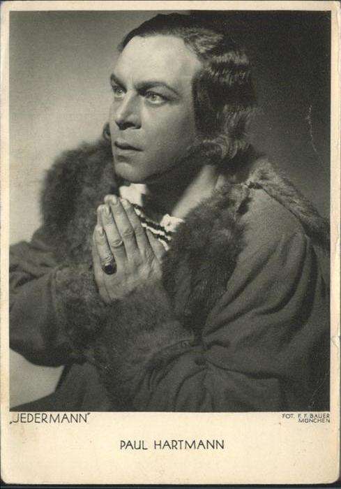 Schauspieler Paul Hartmann