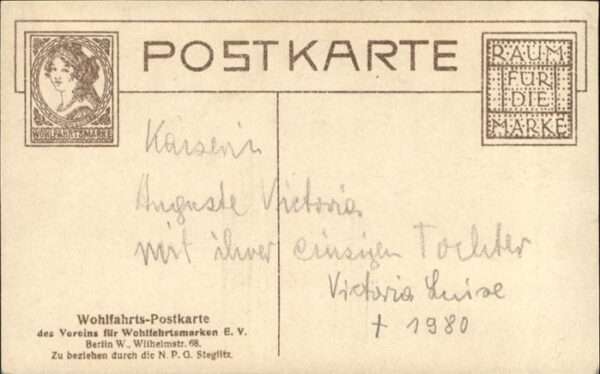 Adel Preussen Kaiserin Auguste Viktoria Luise – Bild 2