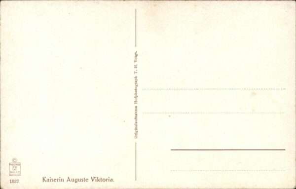 Adel Preussen Kaiserin Auguste Viktoria – Bild 2