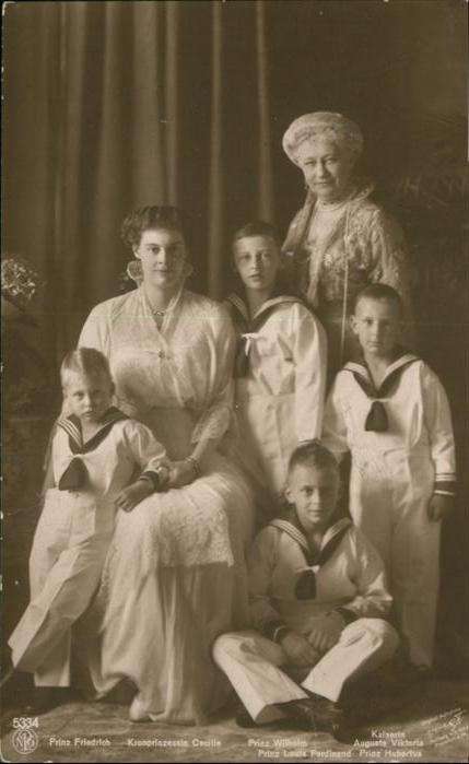 Adel Preussen Kaiserin Auguste Viktoria Cecilie Famil