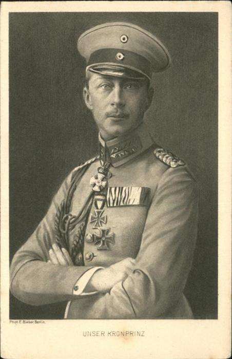 Adel Preussen Kronprinz Friedrich Wilhelm