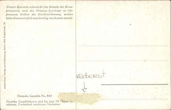 Adel Preussen Kaiserin Auguste Viktoria Grabschmuck – Bild 2