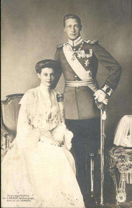 Adel Preussen Kronprinzessin Cecilie Kronprinz Friedr