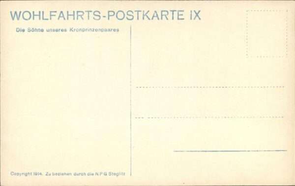 Adel Preussen Söhne Cecilienhilfe Marine – Bild 2