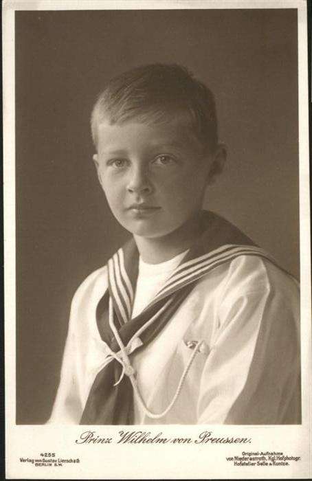 Adel Preussen Prinz Wilhelm