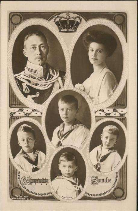 Adel Preussen Kronprinzessin Cecilie Kronprinz Friedr