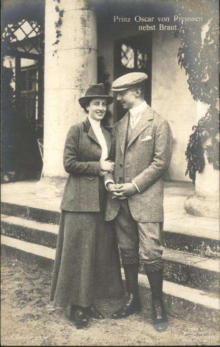 Adel Preussen Prinz Oscar Ina-Maria