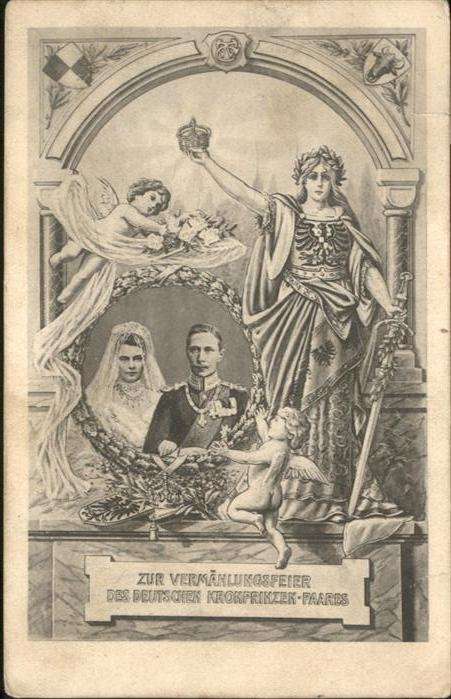 Adel Preussen Kronprinzessin Cecilie Kronprinz Friedr