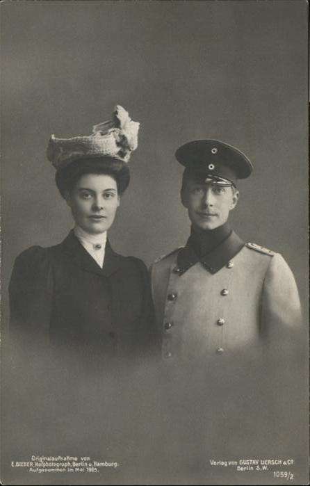 Adel Preussen Kronprinzessin Cecilie Kronprinz Friedr