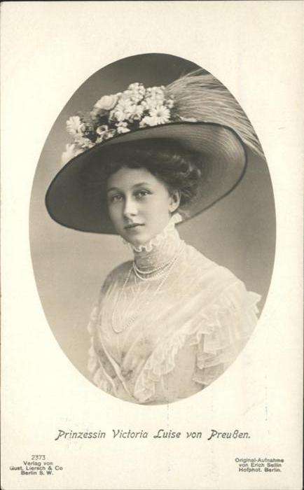 Adel Preussen Prinzessin Victoria Luise