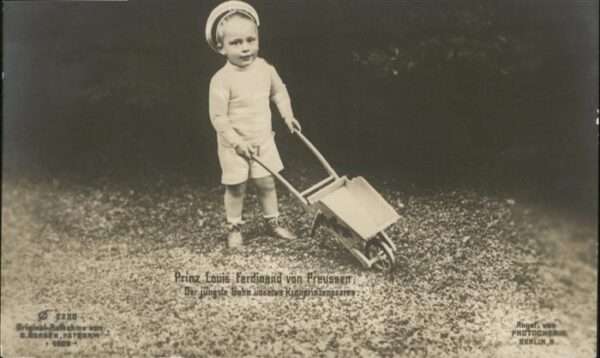 Adel Preussen Prinz Louis Ferdinand Karren