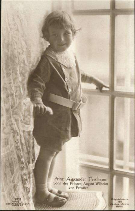 Adel Preussen Prinz Alexander Ferdinand