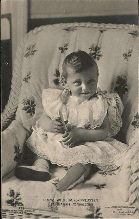 Adel Preussen Prinz Wilhelm
