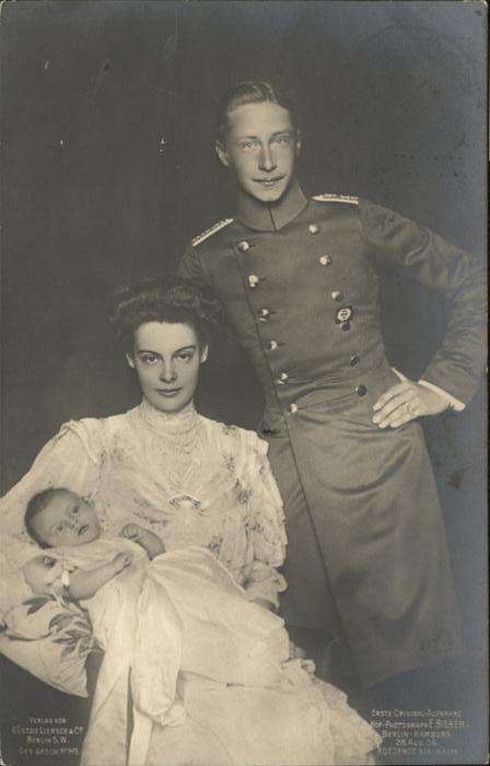 Adel Preussen Kronprinzessin Cecilie Kronprinz Friedr