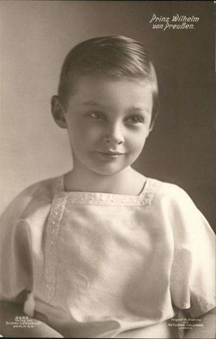 Adel Preussen Prinz Wilhelm