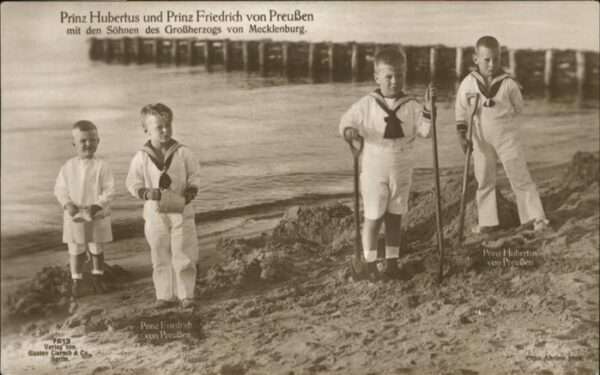 Adel Preussen Prinz Hubertus Prinz Friedrich