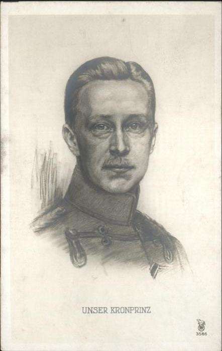 Adel Preussen Kronprinz Friedrich Wilhelm