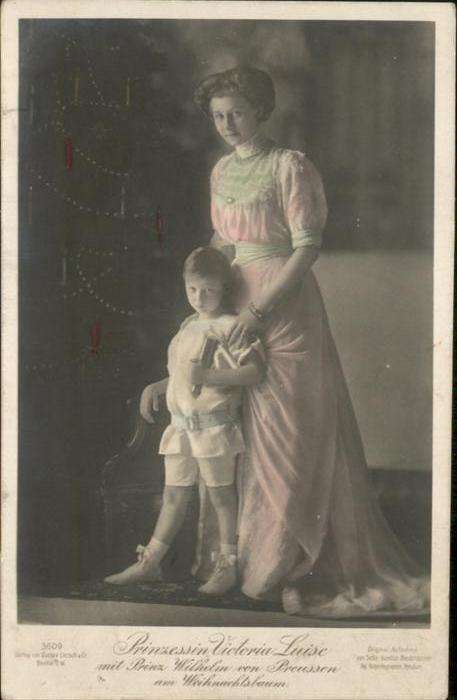 Adel Preussen Prinzessin Victoria Luise Prinz Wilhelm