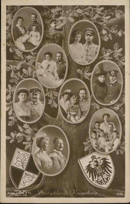 Adel Preussen Kaiserin Auguste Viktoria Wilhelm II St