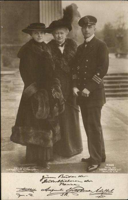 Adel Preussen Kaiserin Auguste Viktoria Prinz Adalber
