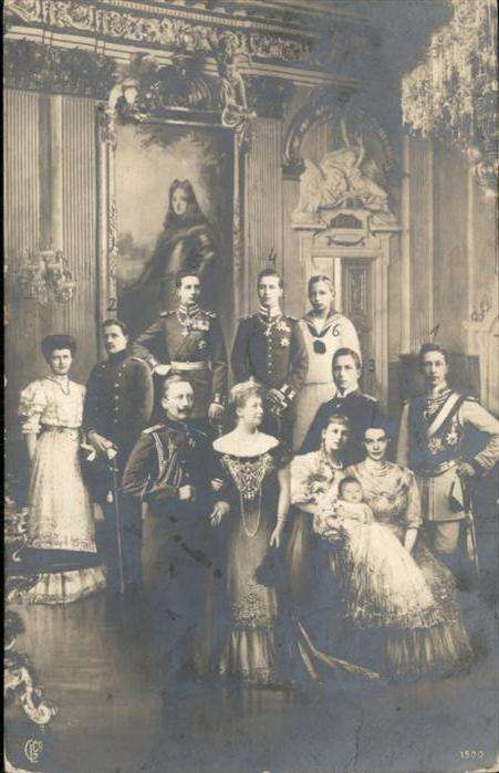 Adel Preussen Wilhelm II Kaiserin Auguste Viktoria Ki
