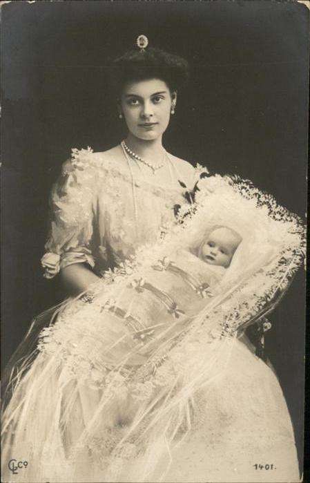 Adel Preussen Kronprinzessin Cecilie Kind