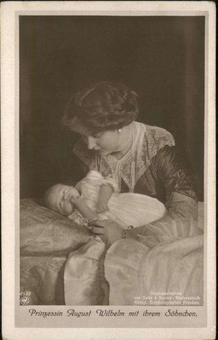 Adel Preussen Prinzessin August Wilhelm Sohn Kind