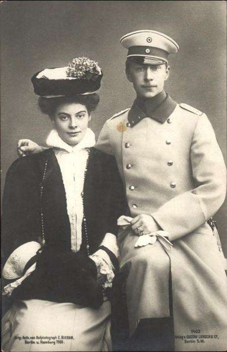 Adel Preussen Kronprinzessin Cecilie Kronprinz Friedr