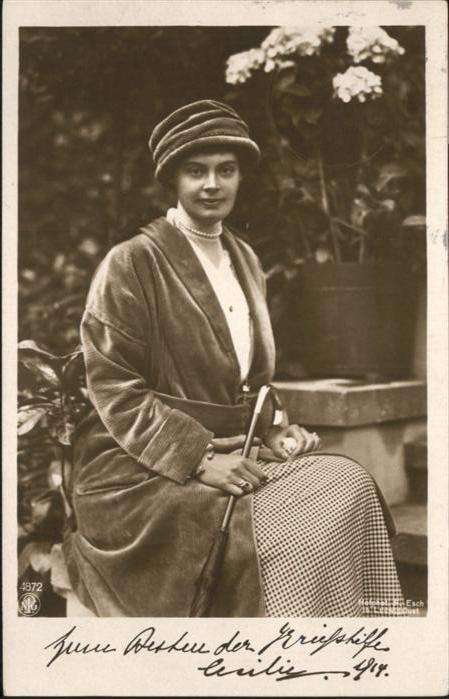 Adel Preussen Kronprinzessin Cecilie