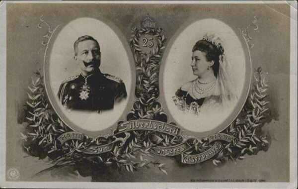 Wilhelm II Kaiserin Auguste Viktoria Silberhochzei